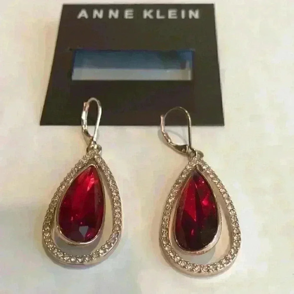 Anne Klein new Brand New Dangle Stone Earr… - Picture 3 of 6